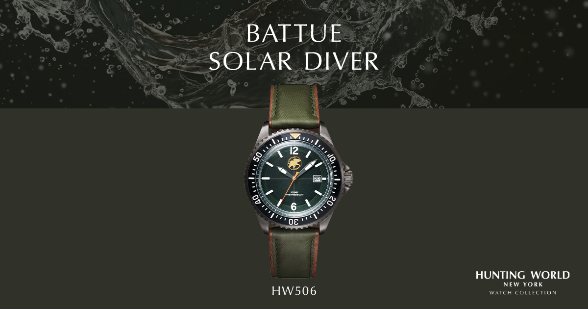 BATTUE SOLAR DIVER バチューソーラーダイバー HW506 - ハンティング